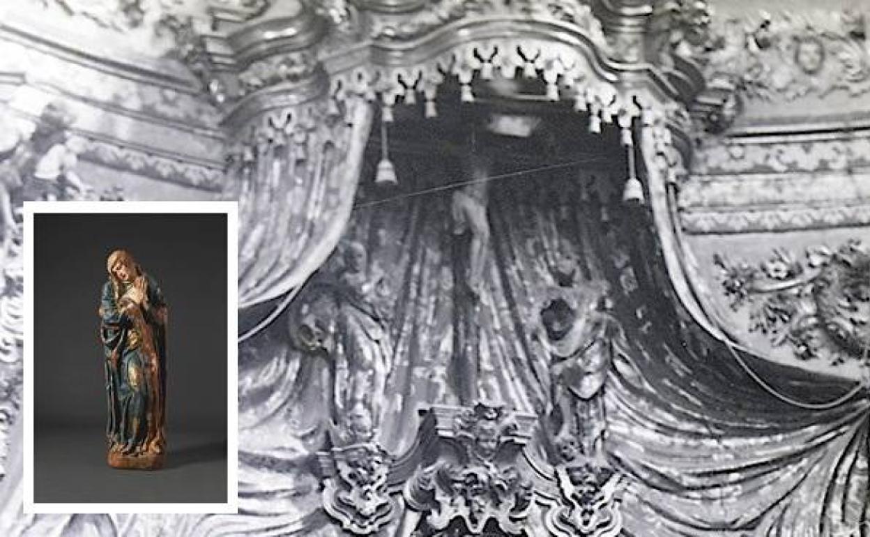 Descartan que una Dolorosa de Berruguete en subasta proceda de la Sacra Capilla del Salvador