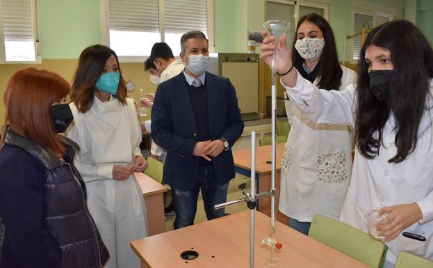 Imagen principal - Algunas imágenes de la visita.