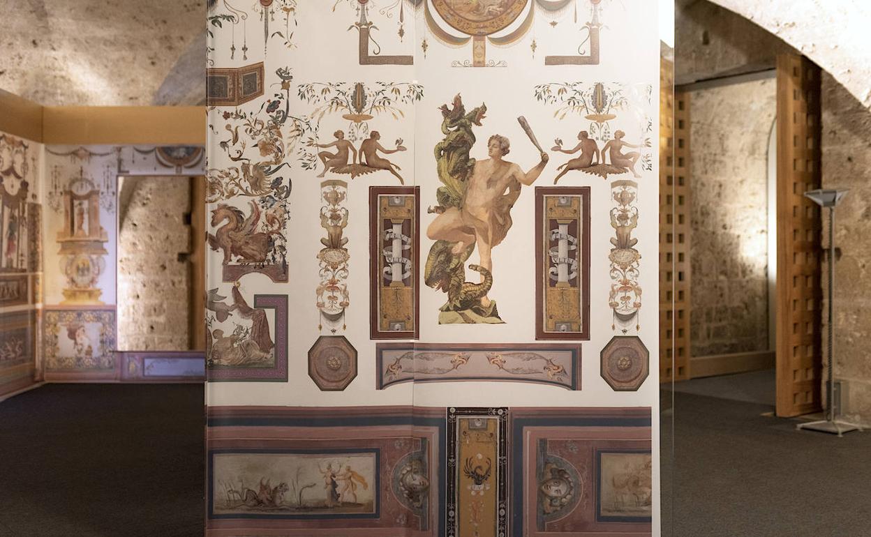 Úbeda acogerá una exposición sobre las pinturas murales en las estancias del emperador Carlos V en La Alhambra