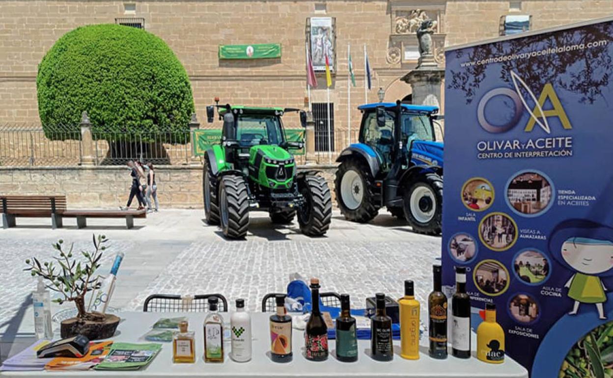 Aceite y tractores en la calle para celebrar el día de San Isidro