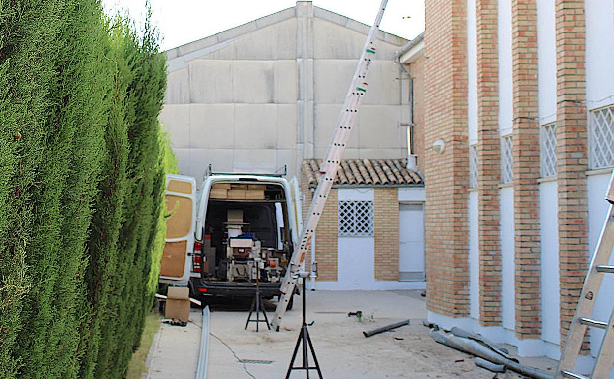 Obras en el CEIP Virgen de Guadalupe.