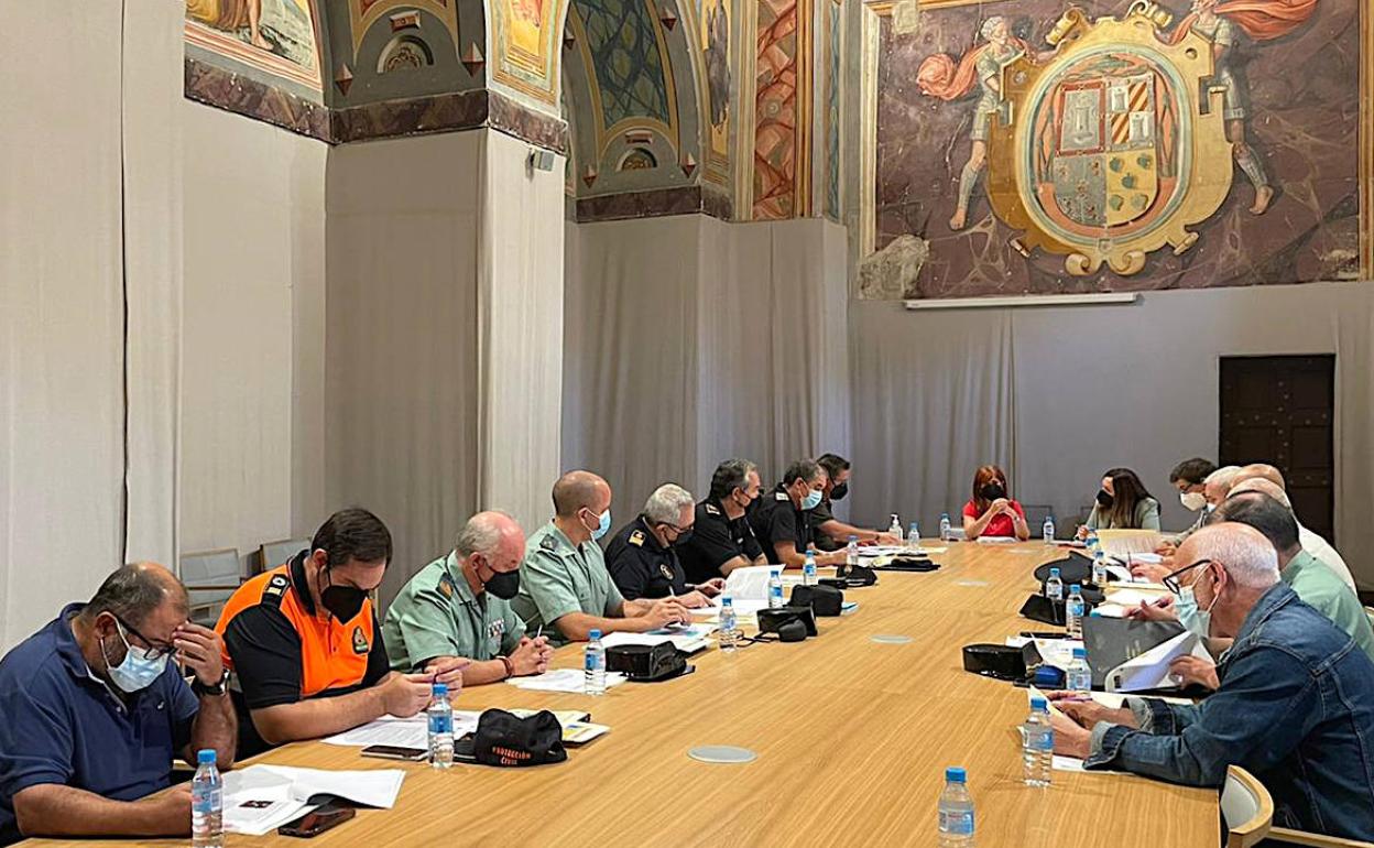 Reunión de la Junta Local de Seguridad.