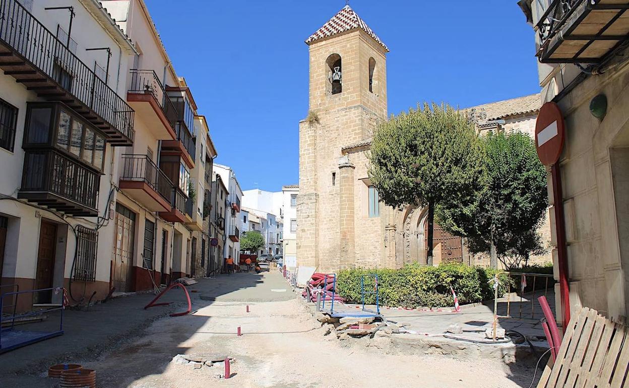 Buen ritmo en las obras de remodelación de la calle San Nicolás