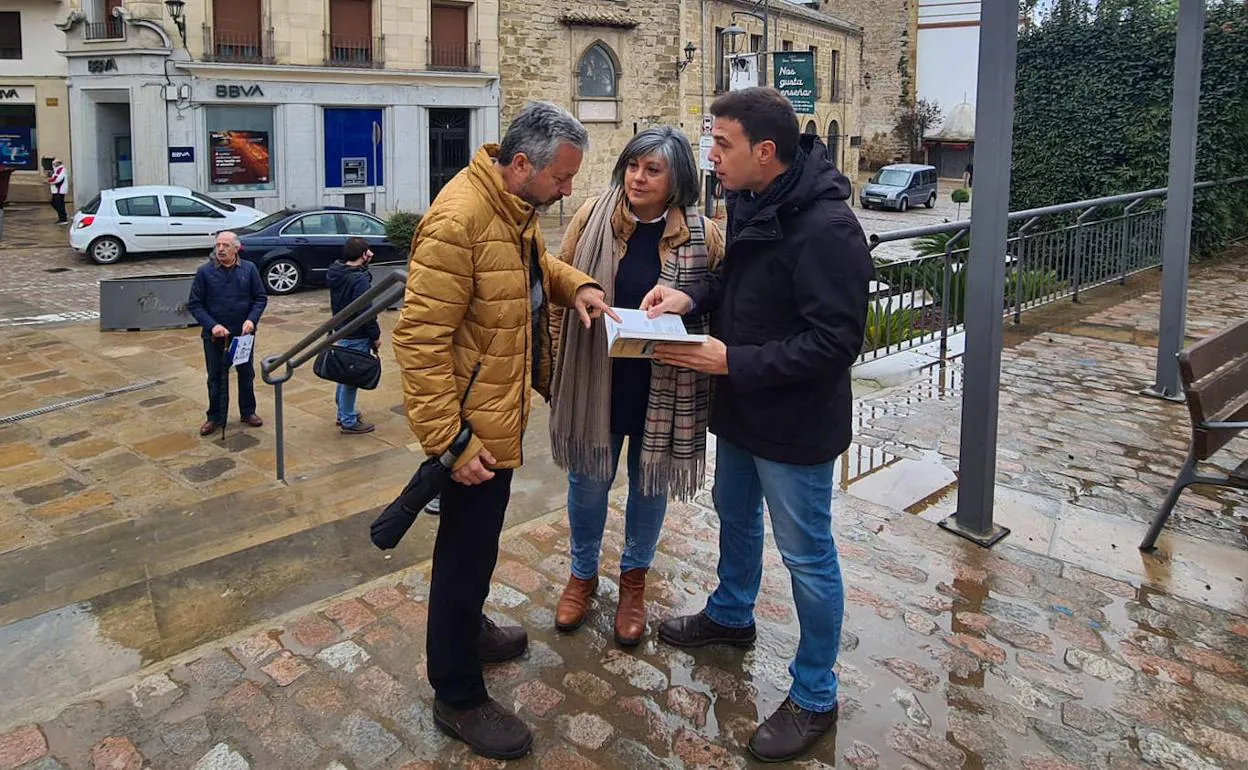 Ildefonso Ruiz en Úbeda.