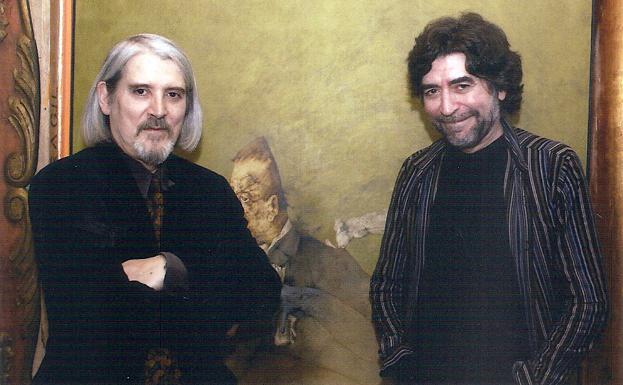 José Hernández y su amigo Joaquín Sabina.