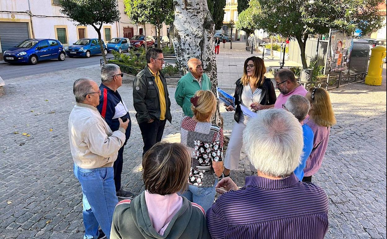 Próxima intervención en la plaza Alcalde Pedro Sola