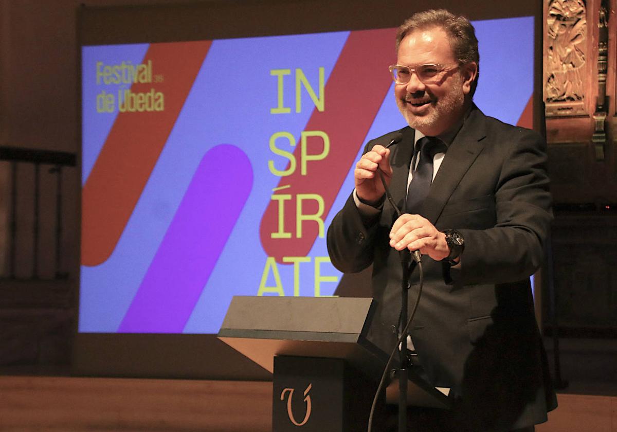 Esteban Ocaña, director del Festival de Úbeda.