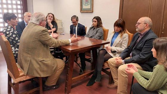 Toma de contacto para pulsar la situación de los juzgados de Úbeda