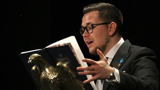 Gabriel García Pérez pronunció el Pregón de la Juventud Cofrade