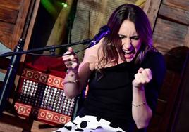 Belén Vega en su actuación