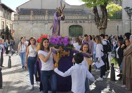 Momento de la procesión