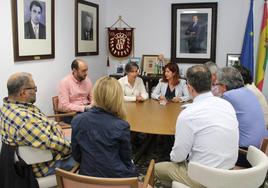Reunión con la delegada de Agricultura.