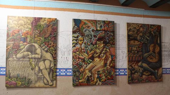 El artista Tomás Fernández expone su muestra 'Bolis Bolis' en la galería Anú