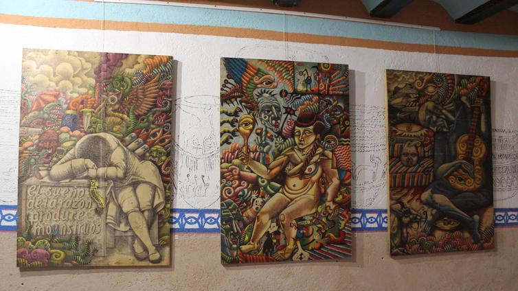 El artista Tomás Fernández expone su muestra 'Bolis Bolis' en la galería Anú