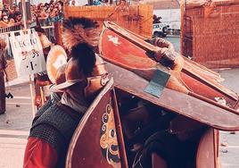 Una de las recreaciones