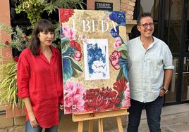 Esther Moreno y Jerónimo García en la presentación.