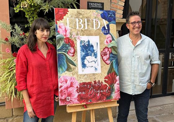 Esther Moreno y Jerónimo García en la presentación.
