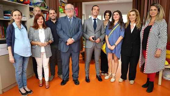 El director general de Justicia Juvenil visitó el Punto de Encuentro Familiar