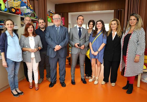 Visita al Punto de Encuentro Familiar.