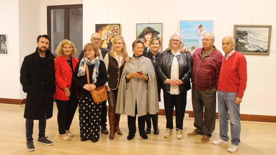 Exposición de pintura del alumnado del Centro de Participación Activa