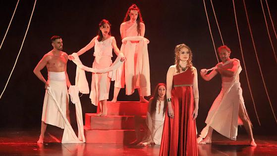 Cristina Castaño protagonizó una revisión de la historia de Clitemnestra
