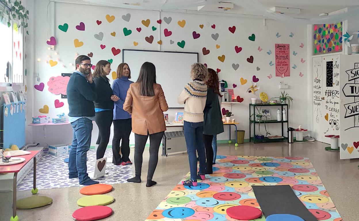 El colegio Juan Pasquau cuenta con un 'Aula de educación de las emociones'