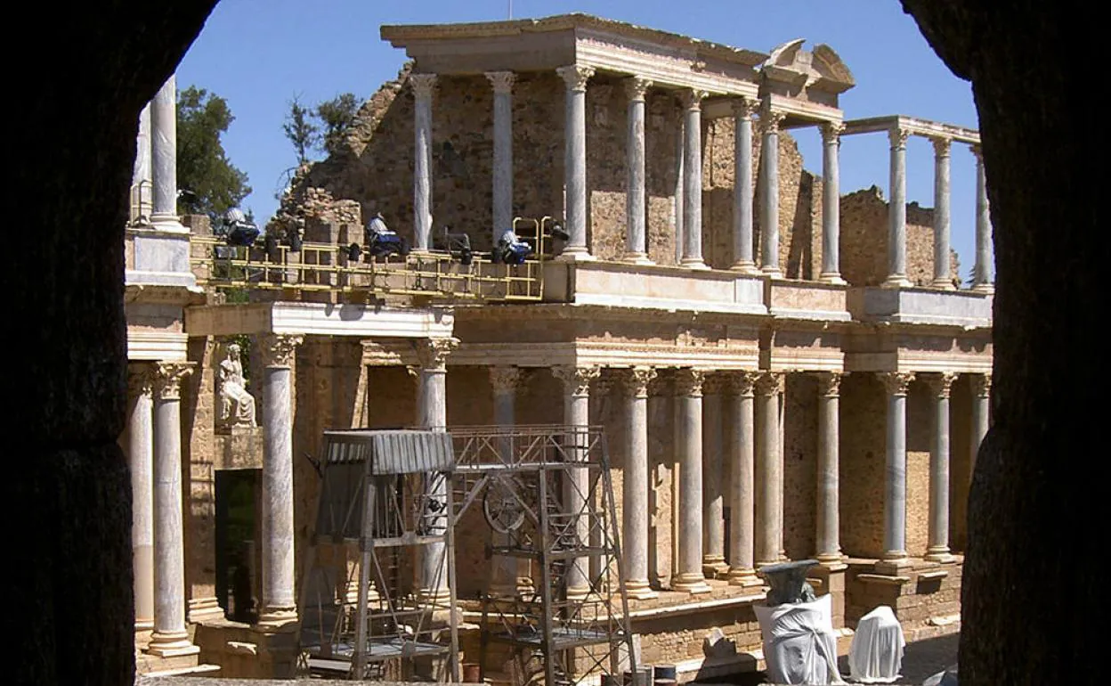 Teatro romano de Mérida.