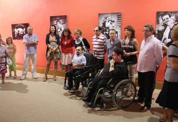 Muestra de fotografía para normalizar la discapacidad