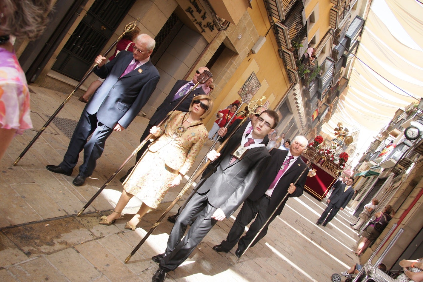 La imagen de San Miguel Arcángel procesionó durante su festividad
