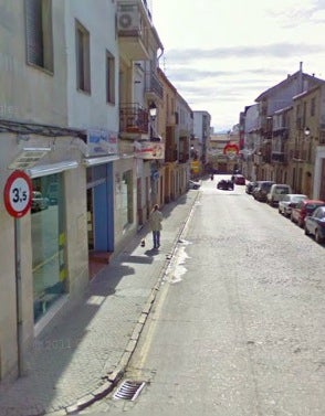 Incendio y rescate de una mujer por el balcón