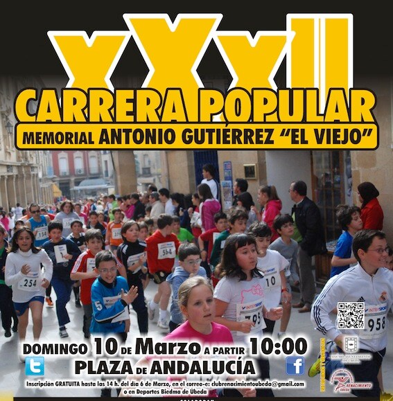 Últimos días para inscribirse en la Carrera Popular Memorial Antonio Gutiérrez 'El Viejo'