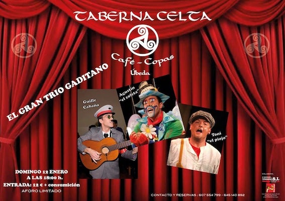 Un trío gaditano traerá el domingo coplas del Carnaval de Cádiz