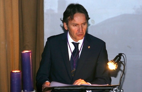 Juan de Dios Peñas pronunció el Pregón del Costalero