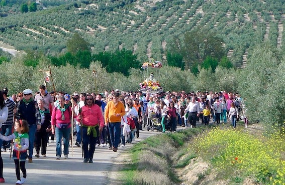 Todo preparado para el regreso de la Virgen de Guadalupe con su romería