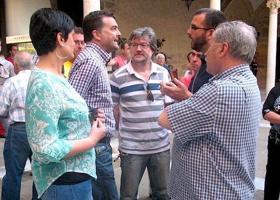 Trabajadores de Emdesau expusieron su problemática situación a Ángeles Férriz y a Antonio Maíllo