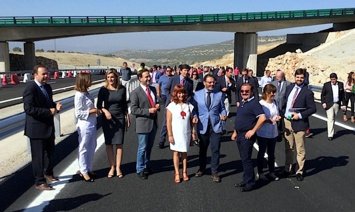 Puesta en servicio 13,5 nuevos kilómetros en la Autovía del Olivar