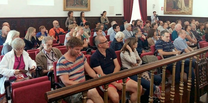 Visita a Úbeda de los participantes en el Congreso Internacional ‘Digital Heritage’