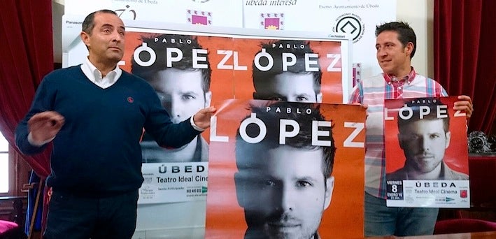 Pablo López presentará su nuevo disco en Úbeda el 8 de enero de 2016