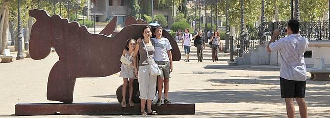 Juan Méjica plantará sus ‘Esculturas monumentales’ en plena plaza Vázquez de Molina