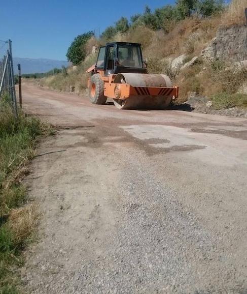 Obras en el Camino del Cerro.