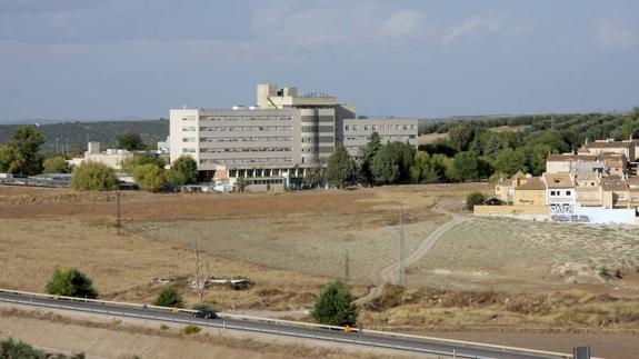 Vista del hospital de Úbeda.