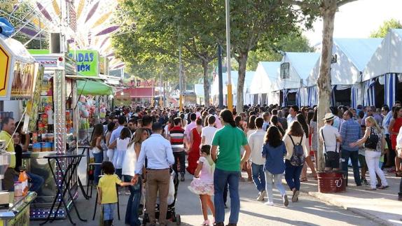 Ambiente durante la feria.