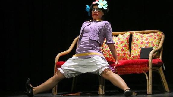 Un momento del espectáculo de Nenacaracol (Belén Gordillo).