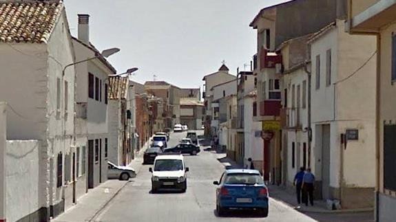 Los hechos ocurrieron en la calle Pintor Juan Esteban.