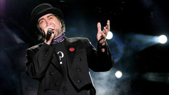 Último concierto de Sabina en Úbeda, en 2010.