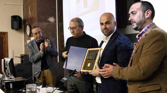 Juan Ramón Martínez Elvira, Alberto Sanfrutos, Juan Francisco León y Javier Gámez.