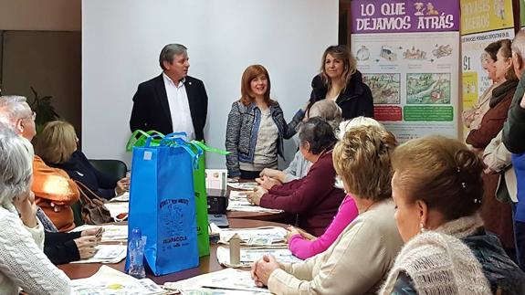 Un momento del taller en el Centro de Participación Activa.