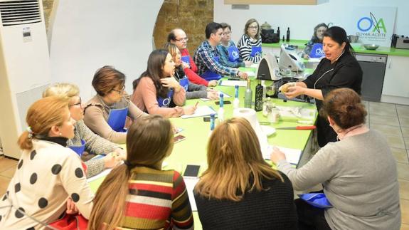 Un momento del curso impartido por Manuela Monsalve.