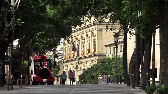 Vista del Ayuntamiento.