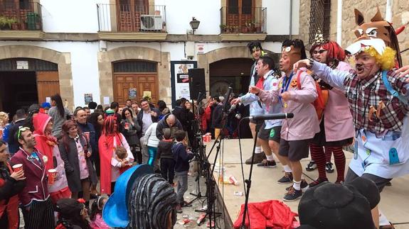 Para el Día de Andalucía se recuperó la 'Andrajada'.